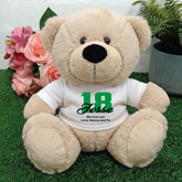 Beige Bear 23cm – 18th Birthday Personalised Shirt