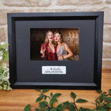 18th Birthday Personalised Black Photo Frame