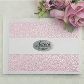 60th Birthday Personalised White Pink Pebble Guest Book with Custom Plaque