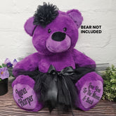 Ballerina Tutu & Flower Headband Add-On for 40cm Bear