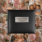 Black Glamour Album 200 Photos 30x25cm Grandma