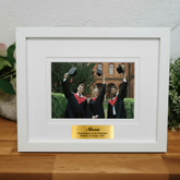 Personalised White Graduation Photo Frame