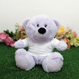 50th Birthday Keepsake Teddy Bear – Personalised Lavender Plush 23cm