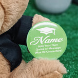 Highland Cow Graduation Plush 25x10cm with Personalised Badge