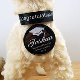 Personalised Graduation Llama Plush Toy with Message on Badge