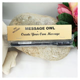 Signature Owl with Graduation Hat and Badge – Graduation