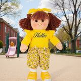 Personalised Rag Doll Hattie 35cm