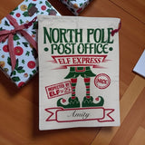 Christmas Santa Sack – Personalised North Pole Post Office Design