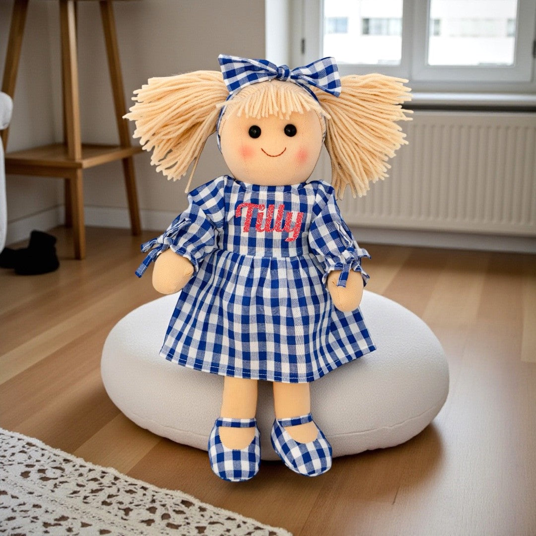 Personalised Rag Doll Tilly 35cm