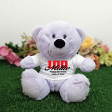 100th Birthday Personalised Lavender Teddy Bear 23cm Keepsake