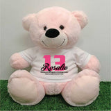 Light Pink Bear 40cm for 13th Birthday with Message on Shirt