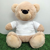 Personalised 40cm Beige Bear 13th Birthday