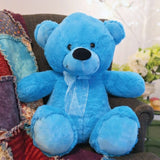 Bright Blue Bear 40cm – 13th Birthday Personalised on Feet