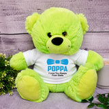 Lime Bear 23cm Pop Personalised Message on Shirt