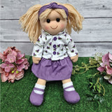 Personalised Rag Doll Polly 35cm