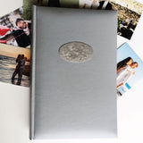 Silver Glamour Album for Nanna 300 Photos with Plaque