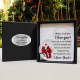 Personalised "When I Tell You I Love You" Anniversary Heart Acrylic Gift Box