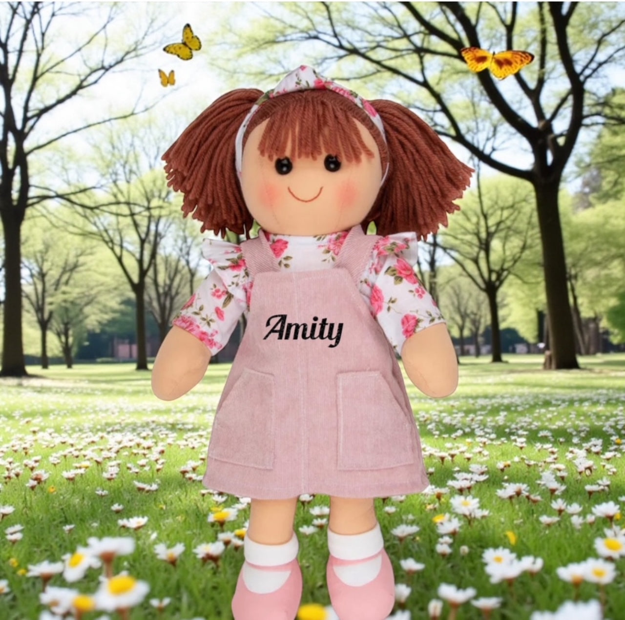 Personalised Rag Doll Alice 35cm