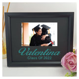 Personalised Black Graduation Photo Frame