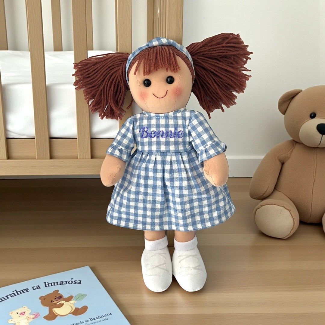 Personalised Rag Doll Bonnie 35cm