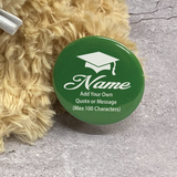 Max the Dog Plush Toy 25x20cm Graduation with Personalised Badge