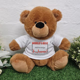 Personalised 30cm Brown World's Best Grandma Photo Bear