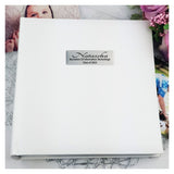 Personalised Graduation  Photo Album 200 Photos - White