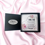 Acrylic Heart Mum Plaque Mothers Day
