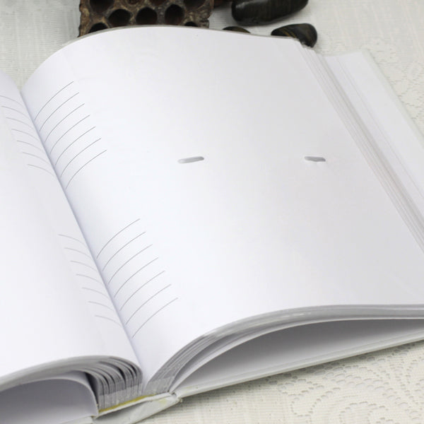 Personalised Graduation  Photo Album 200 Photos - White