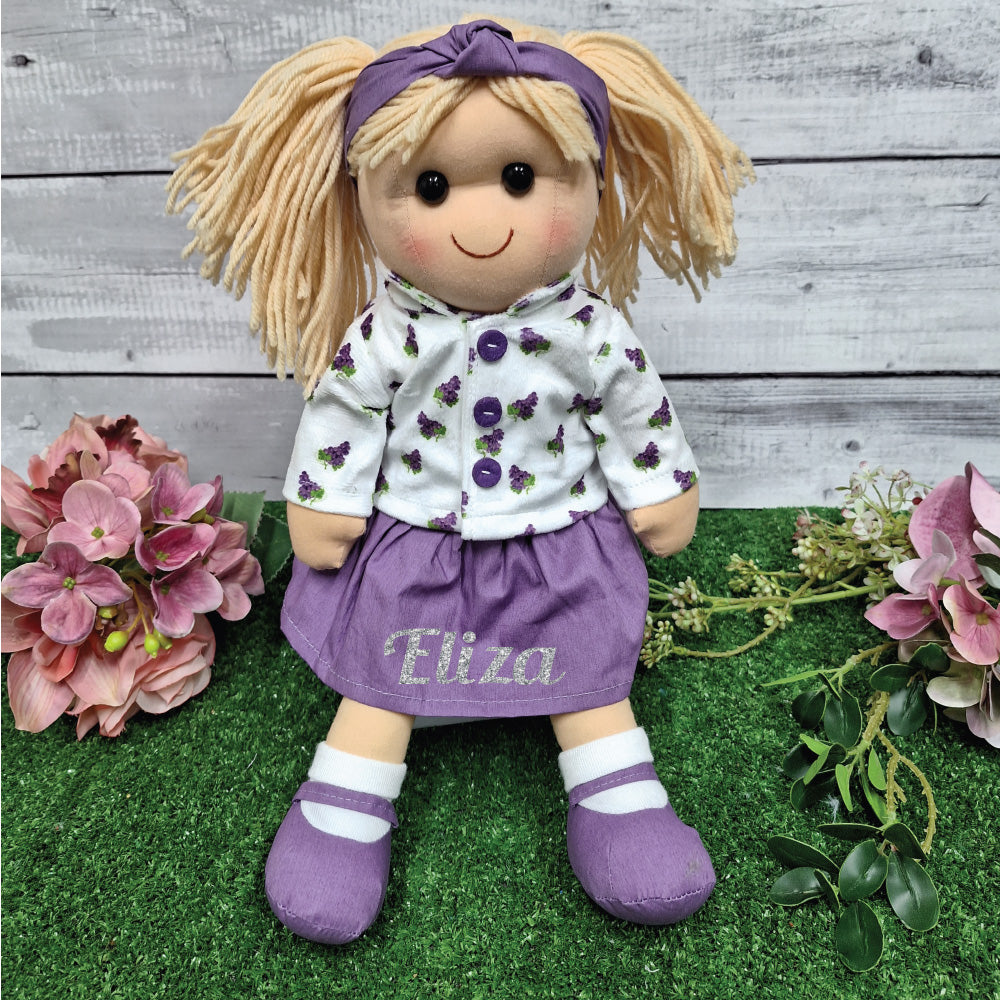 Personalised Rag Doll Polly 35cm