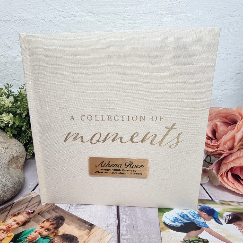 100th Birthday - A Collection Of Moments Album Personalised