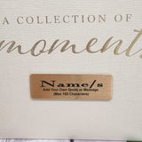 18th Birthday A Collection Of Moments Album with Inscription Plaque