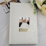 Lace Glamour Album 300 Photos Wedding with Plaque Inscription