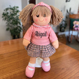 Personalised Rag Doll Claudette 35cm