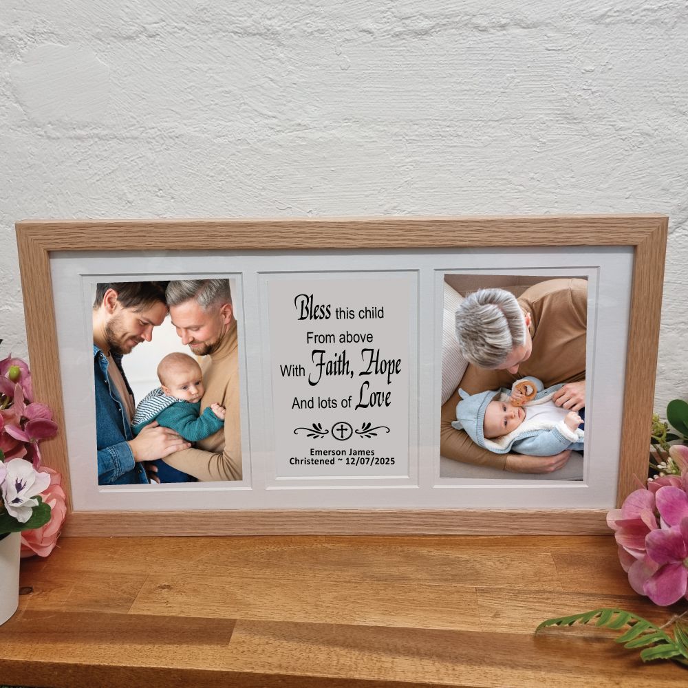 Christening Photo Frames
