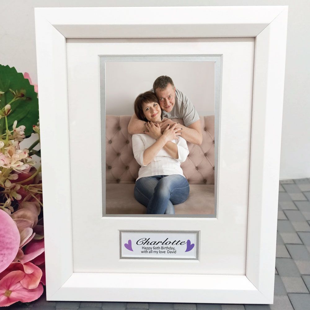 60th Photo Frames