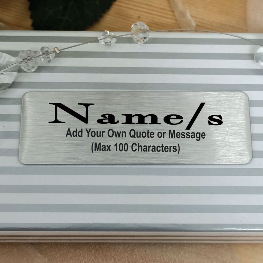 60th Birthday Tree of Life Suncatcher- Blue