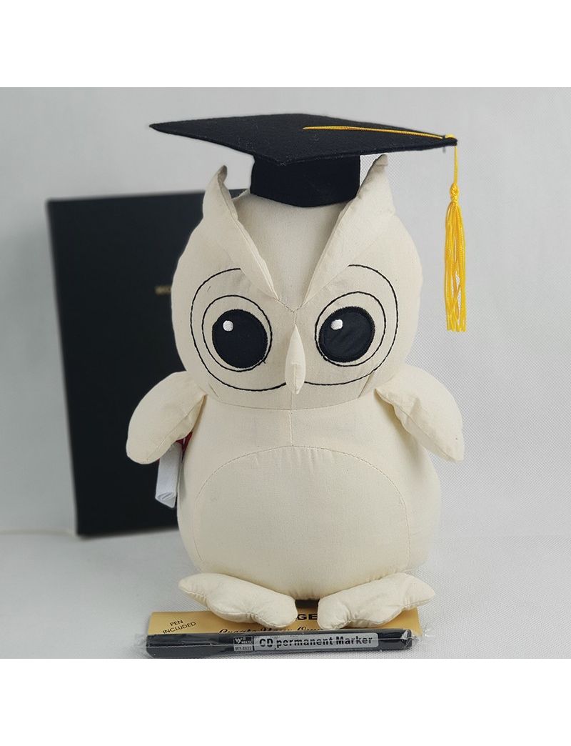 Graduation Signature Owl with Pen