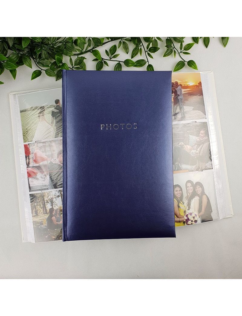 Profile Glamour Blue Photo Album - 300 Photos