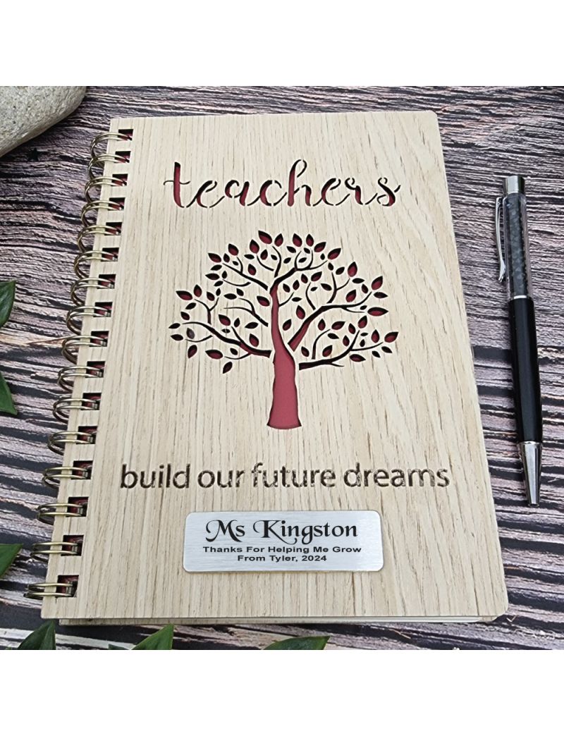 Teachers Personalised Journal & Pen