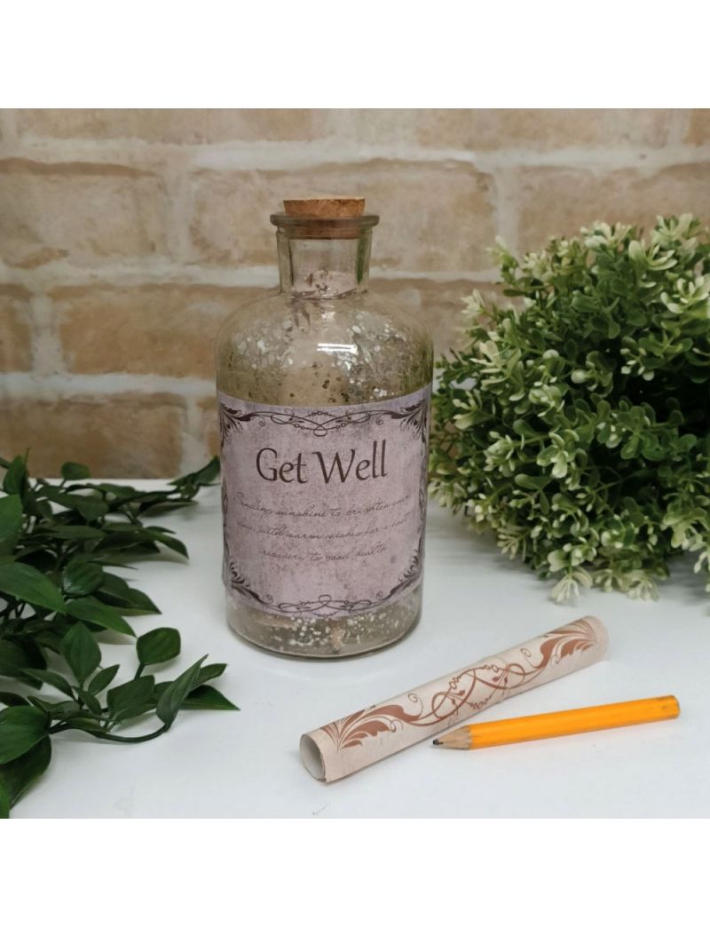 Get Well Message in the Bottle
