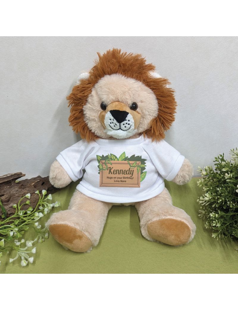 Birthday Lion Toy Chubbs