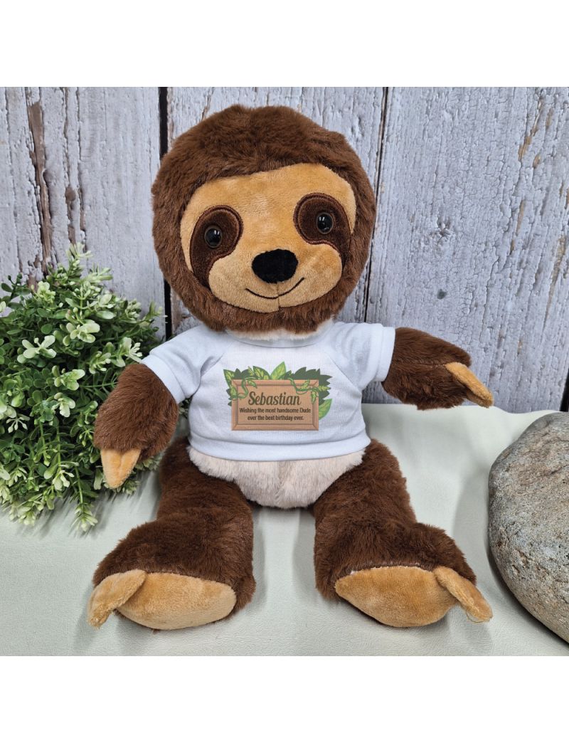 Birthday Plus Toy Sloth Chubbs