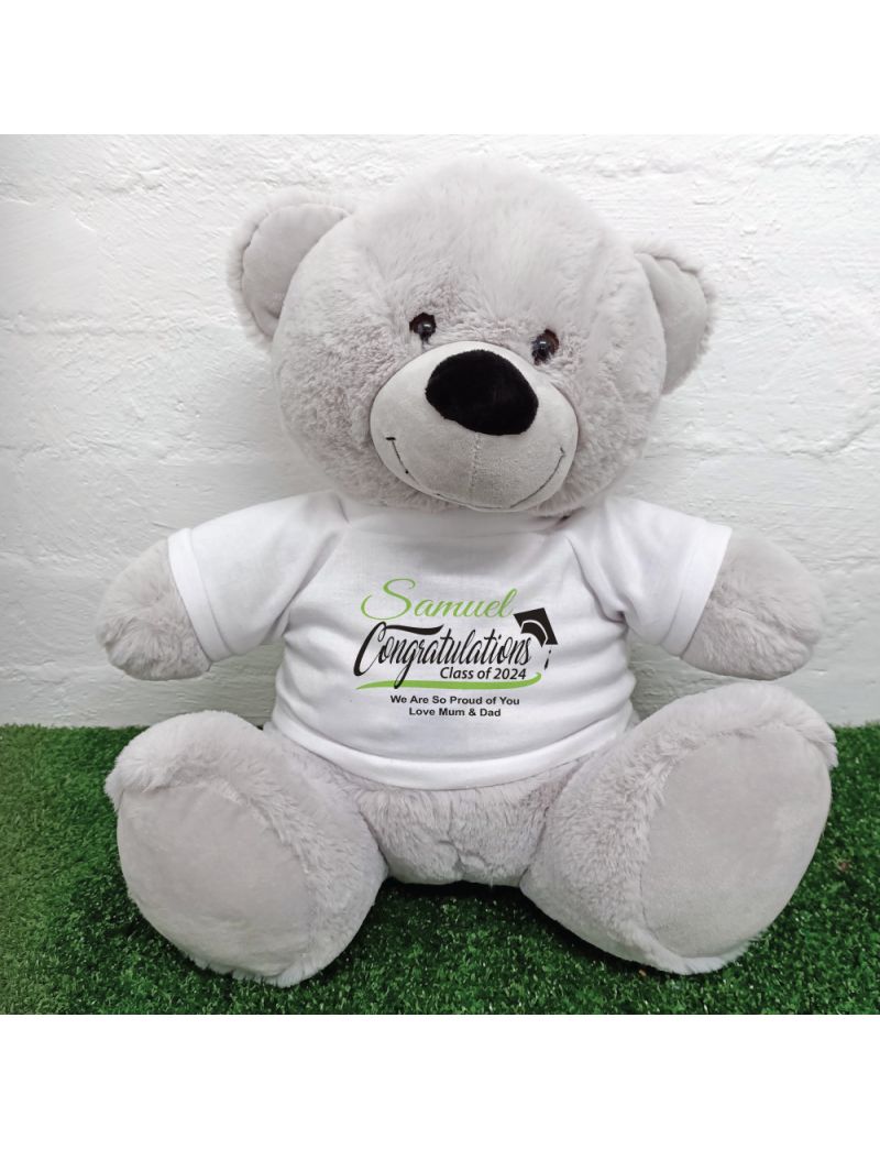 Congratulations Graduation Bear Grey 40cm