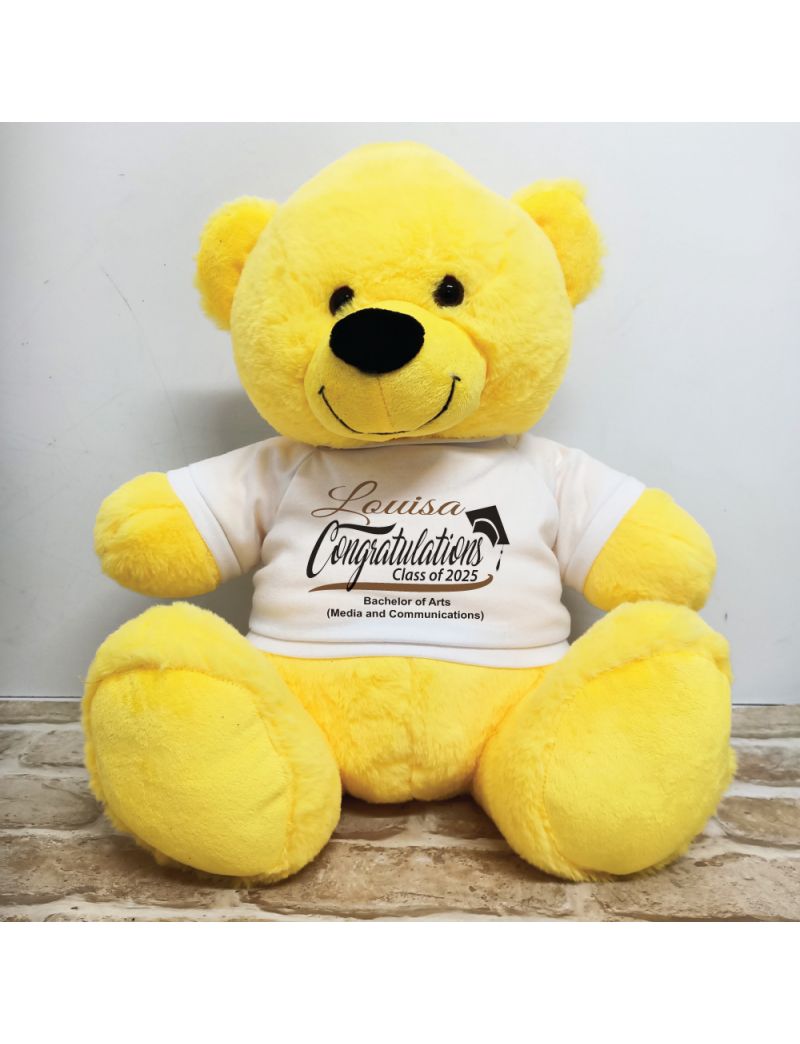 Congratulations Graduation Bear Yellow 40cm