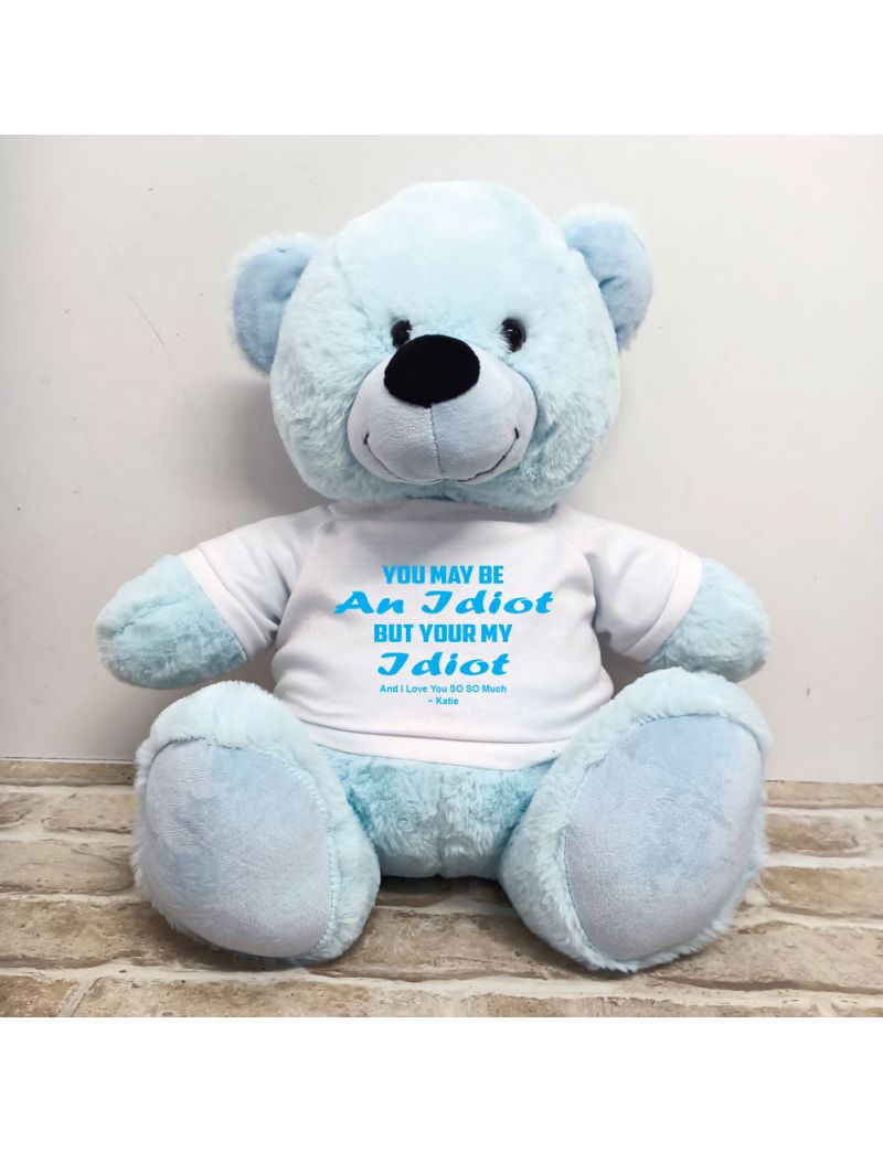 Valentines Day Bear You may Be A - 40cm Light Blue