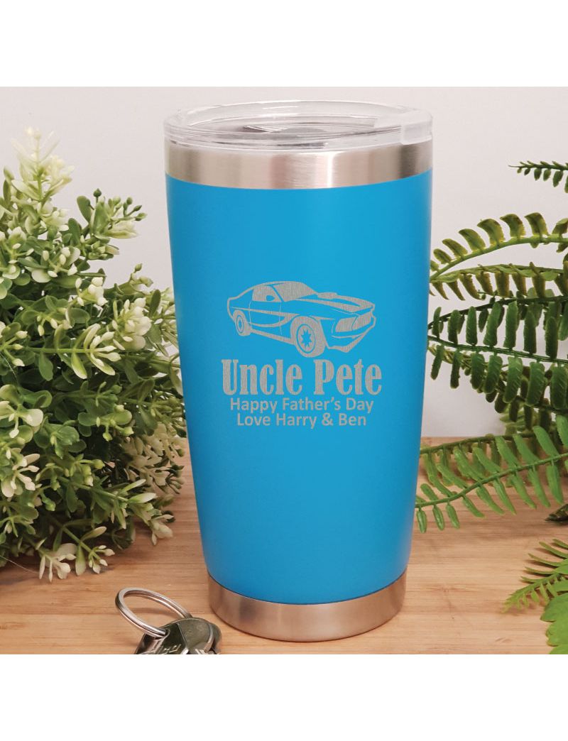 Uncle Insulated Travel Mug 600ml Light Blue
