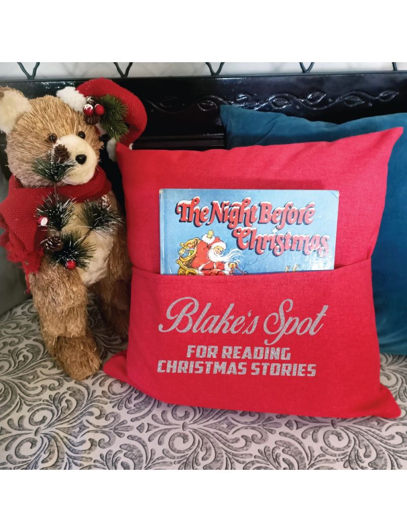 Personalised Christmas Pocket Pillow Cover