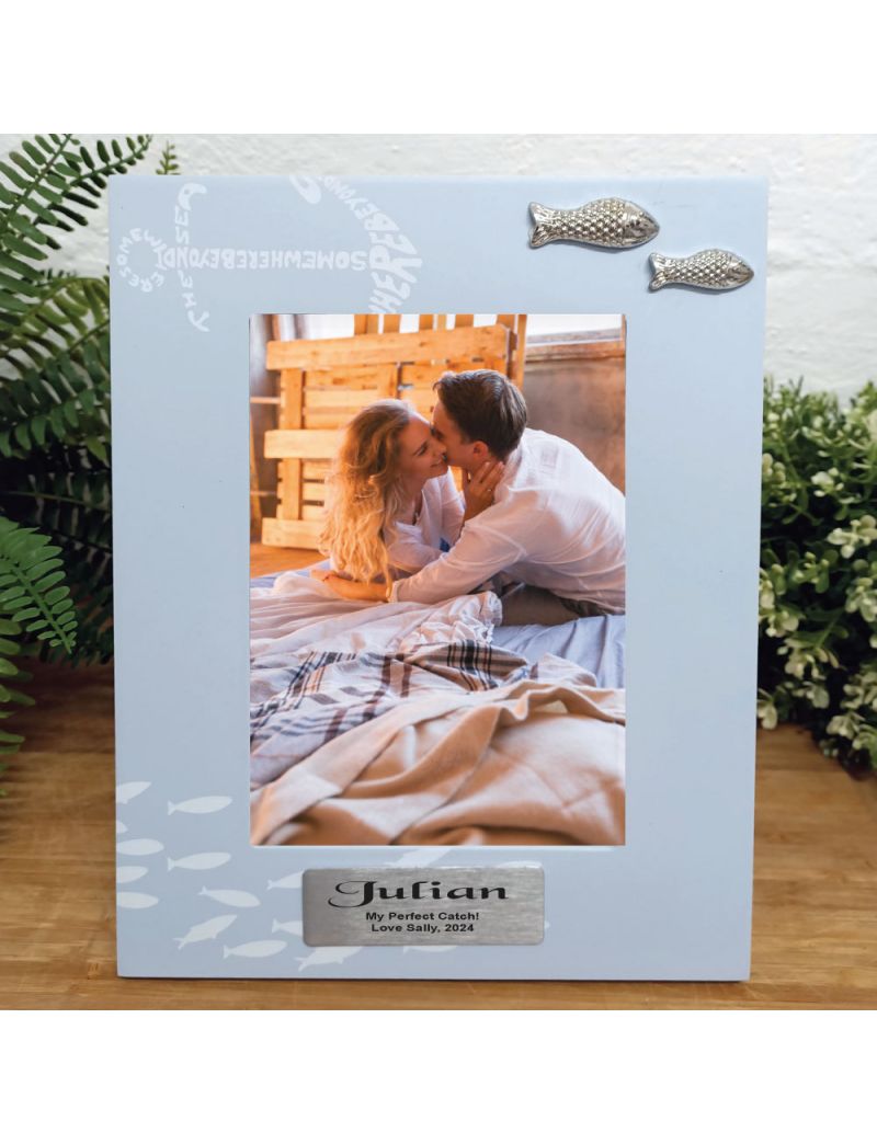 Personalised Fishing Frame 6x4