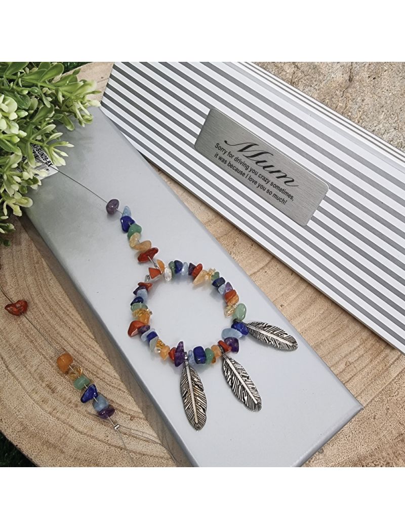 Mum Chakra Gemstone Suncatcher